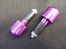 Universal Lenkerenden Lenkergewichte lila für 22mm ALU Lenker  ABM Spiegler W061