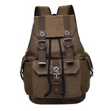 Herren Vintage Canvas Rucksack