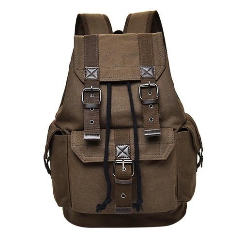 Herren vintage canvas rucksack - herren,