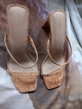 High-Heel Sandalette Kork 43