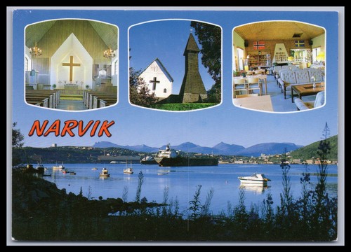 Ansichtskarte narvik - ansichtskarte,