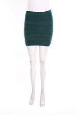 AMISU Rock Minirock L grün