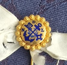 Anstecknadel Vorkrieg Reederei Norddeutscher Lloyd