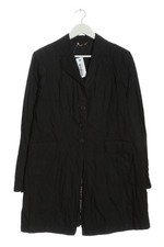 WHITE LABEL Übergangsmantel Damen Mantel Gr. DE 42 schwarz Casual-Look