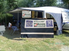 Vorzelt Obelink Hypercamp Sonnensegel Umlaufmaß ULM ca 1010-1030 Alt aber ok!