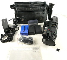 Panasonic NV-MS90EG S-VHS-C Videokamera Camera defekt SVHSC Pro-3926