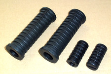 2x Fußrastengummi vorn Simson