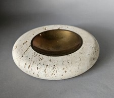 vintage Aschenbecher Travertin