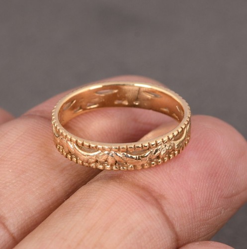 Karat vergoldeter ring mit - ring,