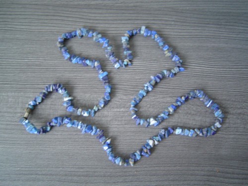 Kette echte lapislazuli - kette,