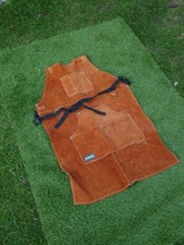 Leaseek Leder Schweißerschürze