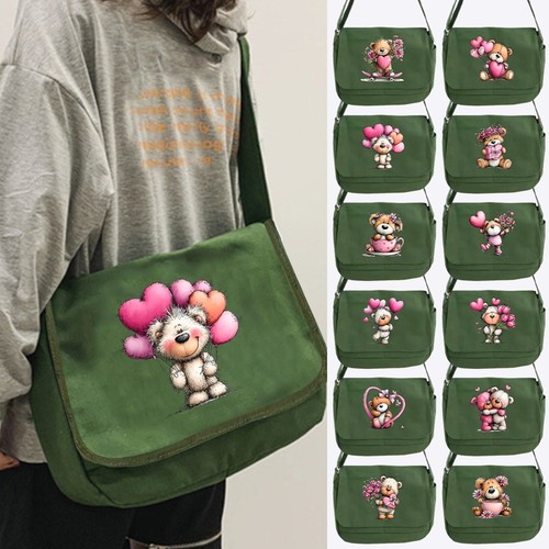 Messenger bag teddybär design - bag,