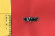1 x HAMM Pin Schwarz silber chrom Baumaschinen aus meiner Sammlung Lag. Nr.  018