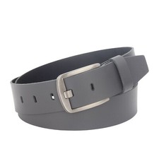 Gürtel Leder Grau 4cm breit