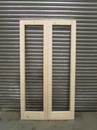 Holz french door paar - french,