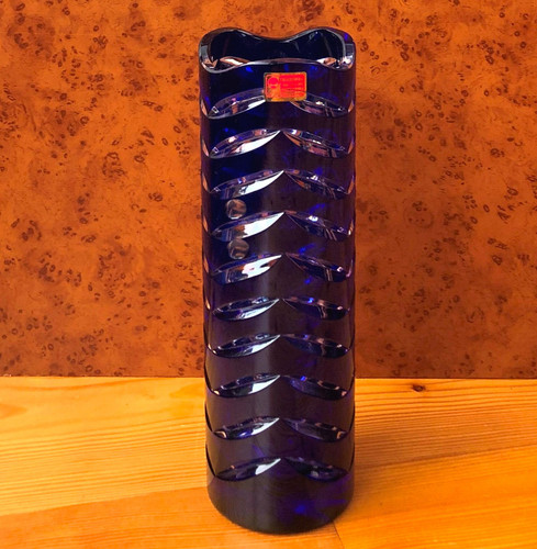 Vase bleikristall alt antik - vase,