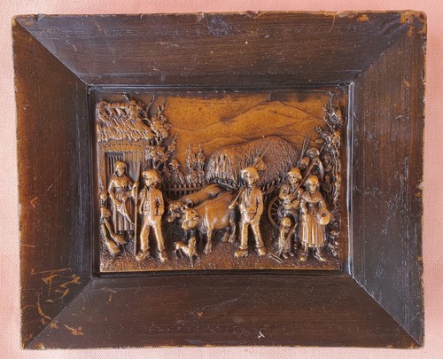 Wachsfigur bild bauernhof - bild, ca