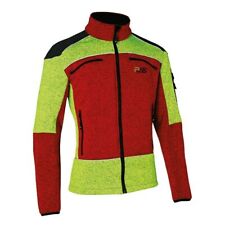 PSS Faserstrickjacke X-treme Arctic rot/gelb Gr. M-2XL Forstjacke