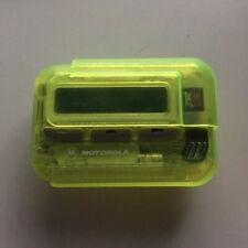 Kult: scall pager Motorola Telmi, Neon Gelb,90s / 90er, Oldschool And Super rare