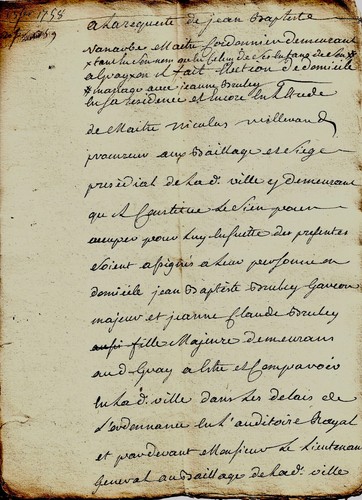 1758 grau akt über ein - 1758,