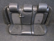 LEDER Rücksitzbank Rückbank VW Passat 3C Variant ALCANTARA schwarz
