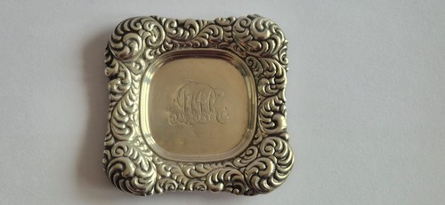 Schale viereckig silber - viereckig,