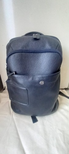 Piquadro rucksack blue leder - piquadro,