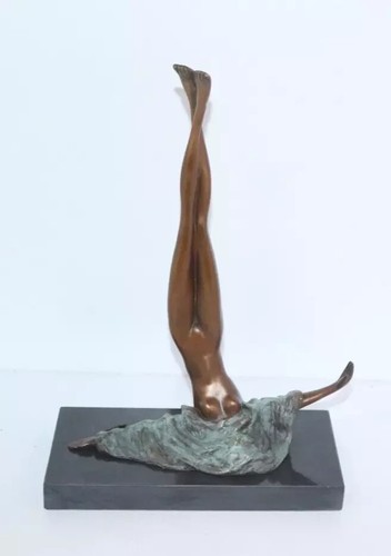 Bronze skulptur figur - bronze,