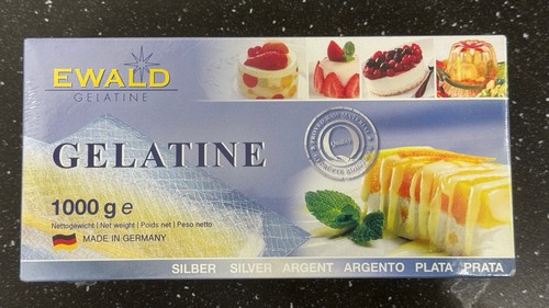 Blattgelatine gold ewald - 1, kg