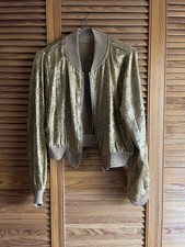 Jacke Gold Grösse XS S