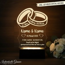 ❤❤ Aufsteller Wunschgravur