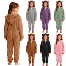 DE Winter Plüschoverall Für