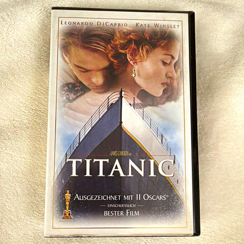 Titanic vhs leonardo - titanic, –