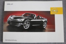 OPEL GT Bedienungsanleitung "Aug. 2007" Betriebsanleitung - Handbuch
