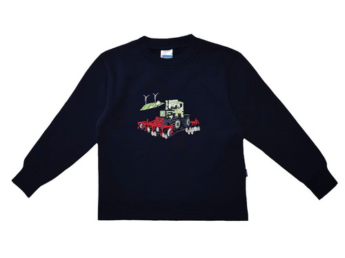 Sweatshirt stickerei traktor - sweatshirt,