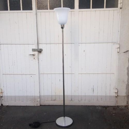 Art deco lampe chrom - ,