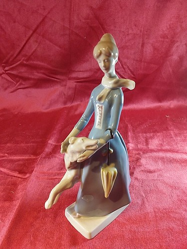 Porzellan figur skulptur - porzellan,