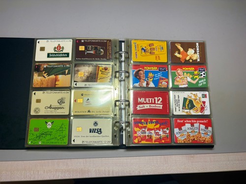 Telefonkarten sammlung - telefonkarten, sammlung/