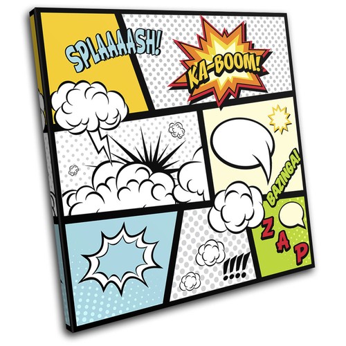 Comic book typography - comic,