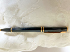 WATERMAN LAUREAT BALLPOINT PEN IN Schwarz/Gold MADE IN FRANCE 1990`S