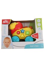 Simba Toys ABC Nilpferd Nachziehspielzeug Mehrfarbig Kunststoff ab 12 Monate