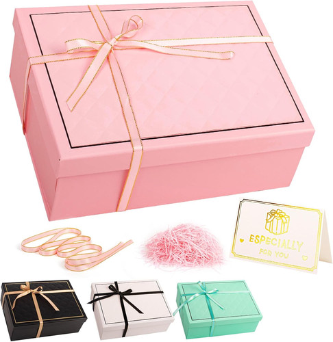 Rosa geschenkbox mit - geschenkbox,
