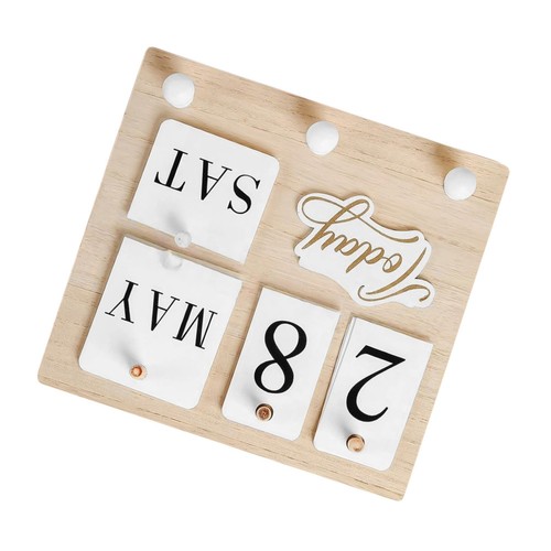 Sets holz dauerkalender für - sets,