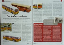 Saurer IV-HU Postbus BUS in 1-87 von Wiking...ein Modellbericht #1512c