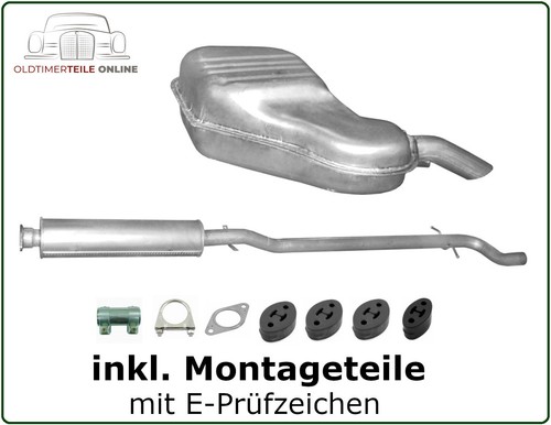 Auspuff set für - set, volvo