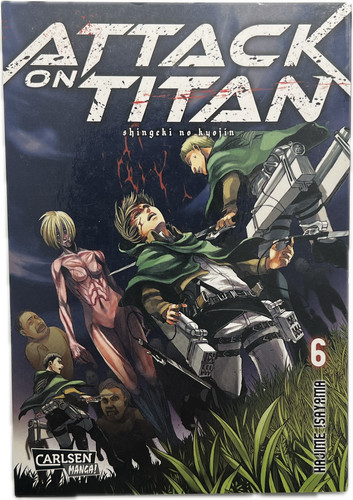 Attack titan manga - on,