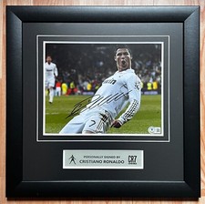 Cristiano Ronaldo Hand-Signed