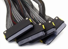 SAS SCSI SFF-8484 32-Pin 4-Connector Data Multilane Internal Cable Kabel 55cm