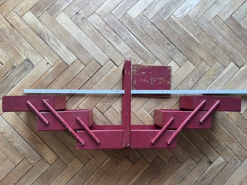 Großer vintage nähkasten aus - großer,