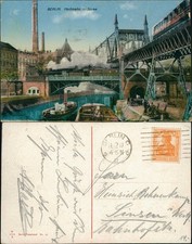 Ansichtskarte Berlin Hochbahn